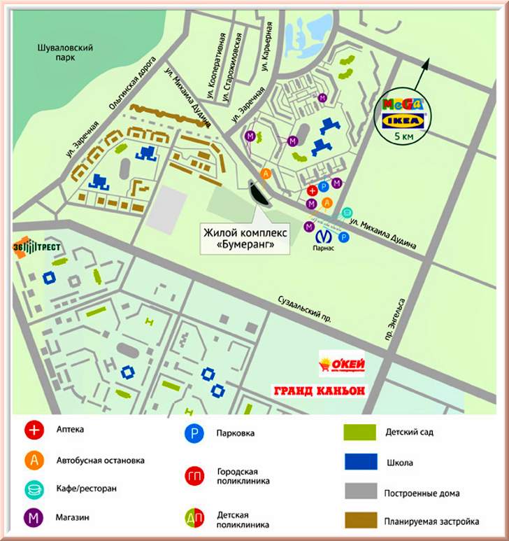 ЖК Бумеранг Санкт-Петербург метро Парнас застройщик 36 Трест планировки и цены ЖК Бумеранг Санкт-Петербург метро Парнас застройщик 36 Трест планировки и цены